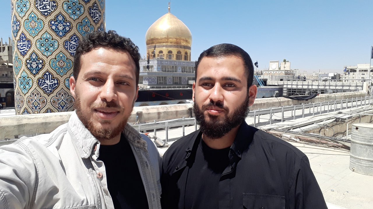 تصویر باکیفیت از شهید حسین شربتی و شهید احمد پیرزاده